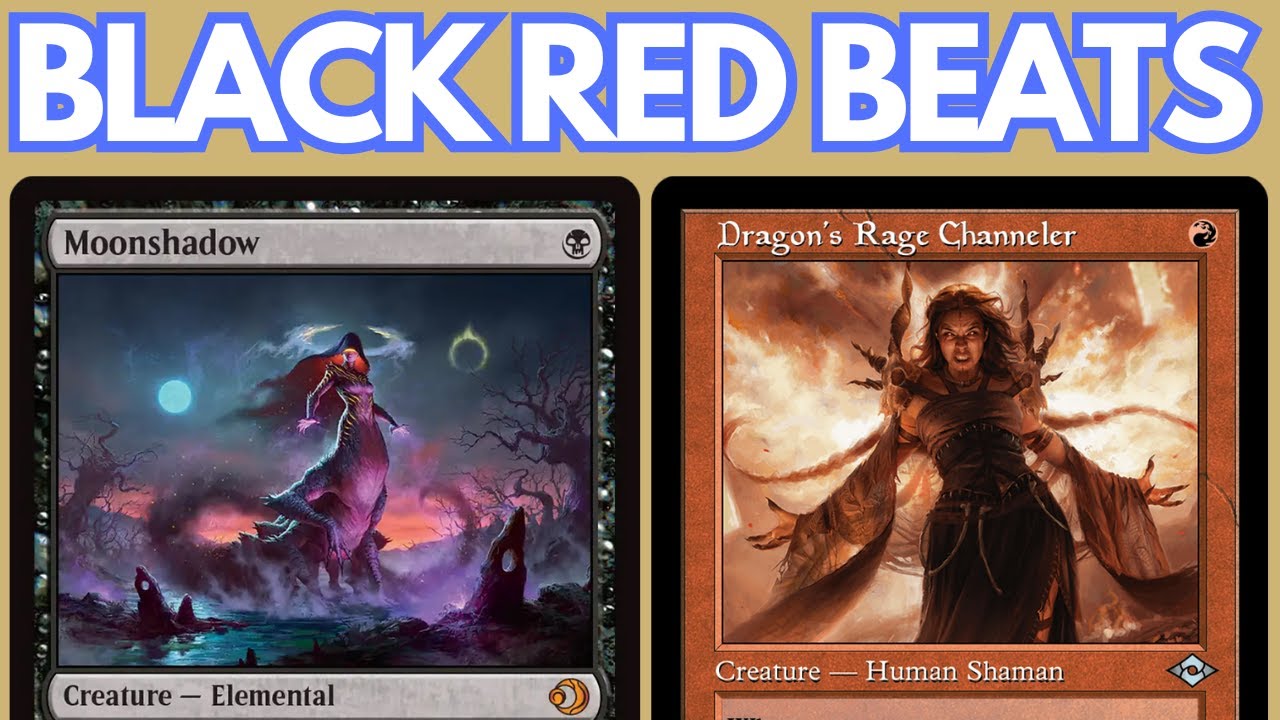 1 DROP BEATDOWN! Legacy Red Black Aggro ft. Moonshadow from Lorwyn Eclipsed. MTG League