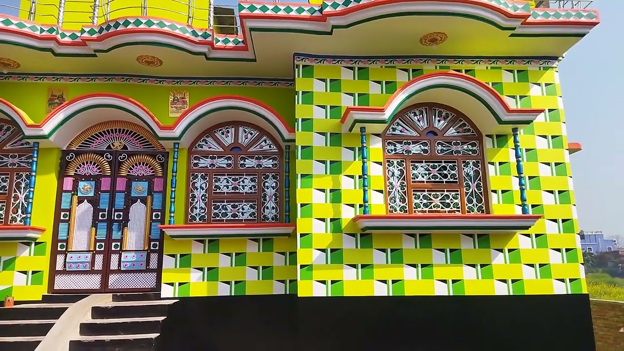 3d wall paint design work by sonu painter - YouTube