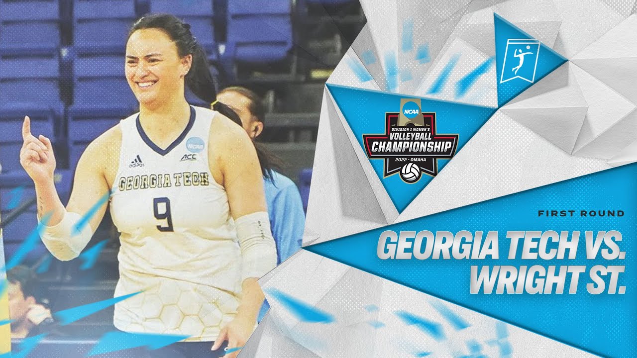 Georgia Tech vs. Wright State: 2022 NCAA volleyball first round highlights