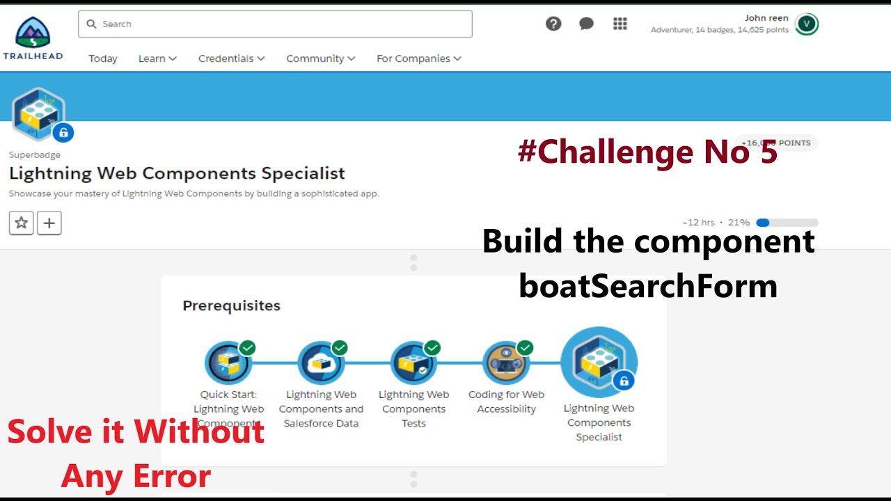 Lightning Web Components Specialist|| Challenge No 5|| Build the ...