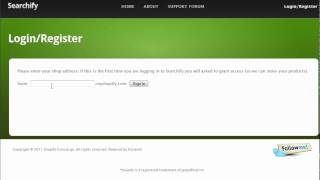 Searchify Screencast