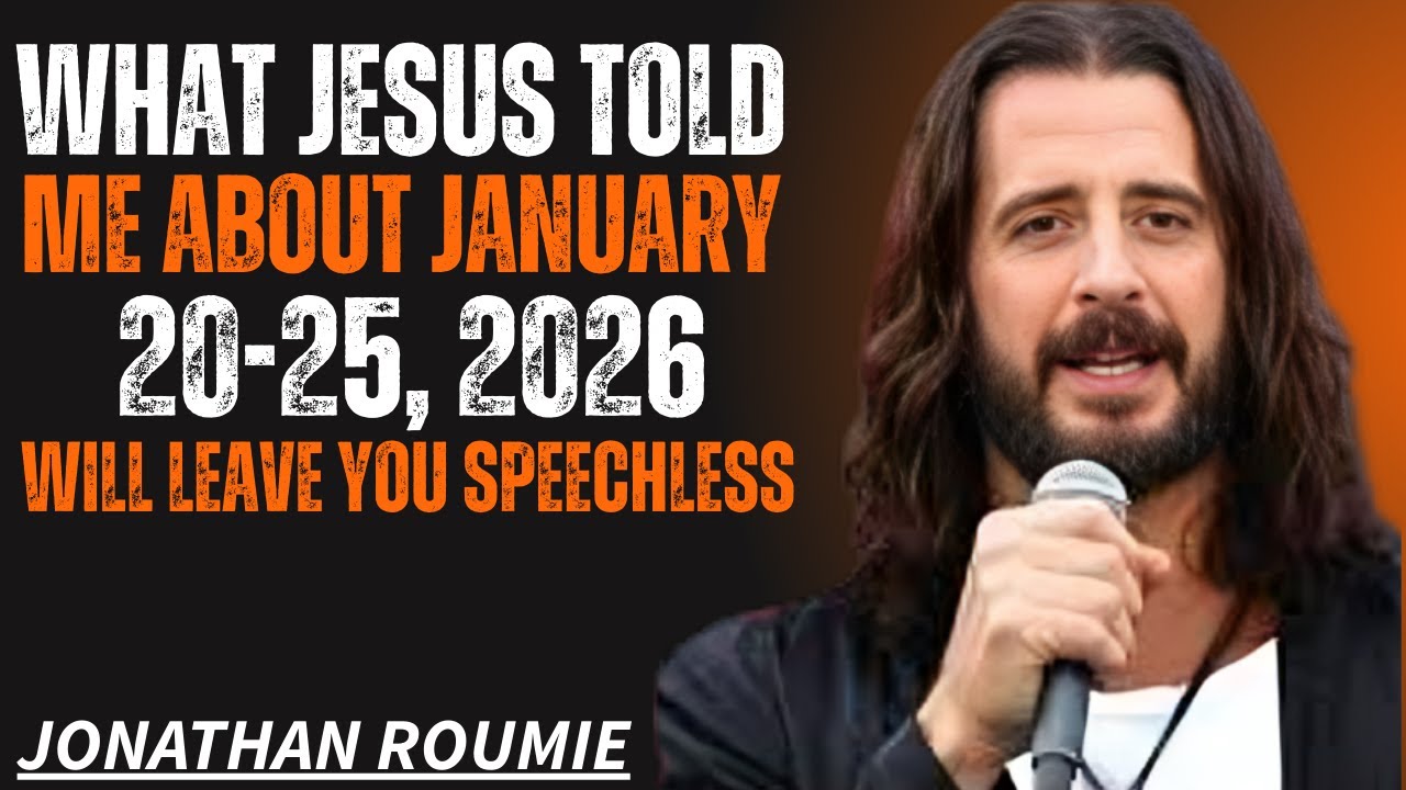 What Jesus Told ME About January 20-25, 2026 Will Leave You SPEECHLESS | Jonathan Roumie