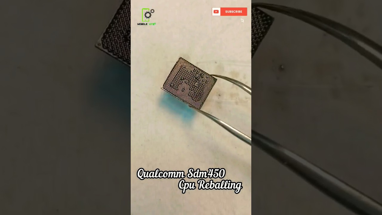 Qualcomm sdm450 cpu reballing 