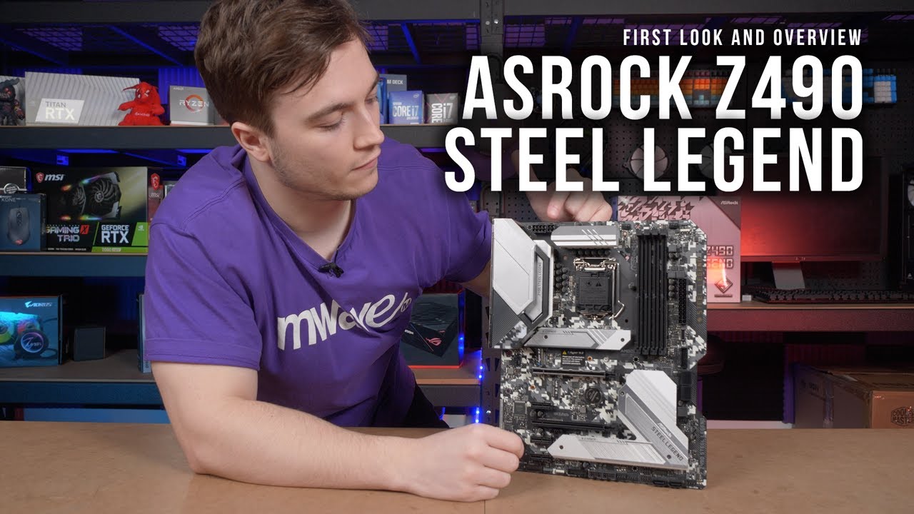 ASRock Z490 Steel Legend: First Look and Overview