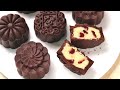 Chocolate coconut cranberry mooncakesa formula that will never fail  cong cooking