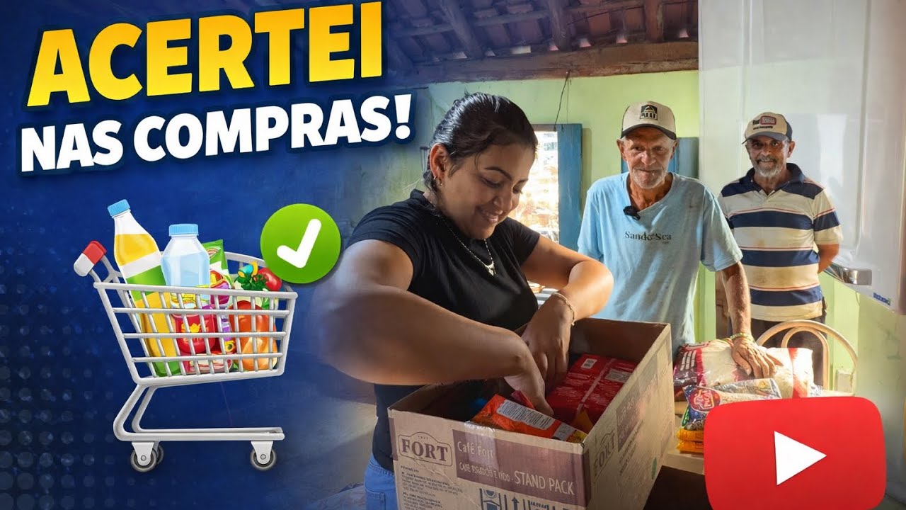 FIZ COMPRAS PARA ZEZÉ E DECO//QUE BOM QUE GOSTARAM 🥰