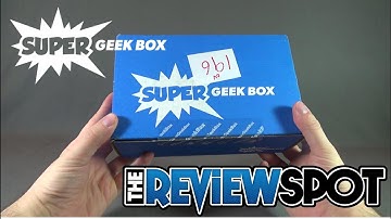 Subscription Spot - Super Geek Box October 2016 "Darkness" Subscription Box UNBOXING!