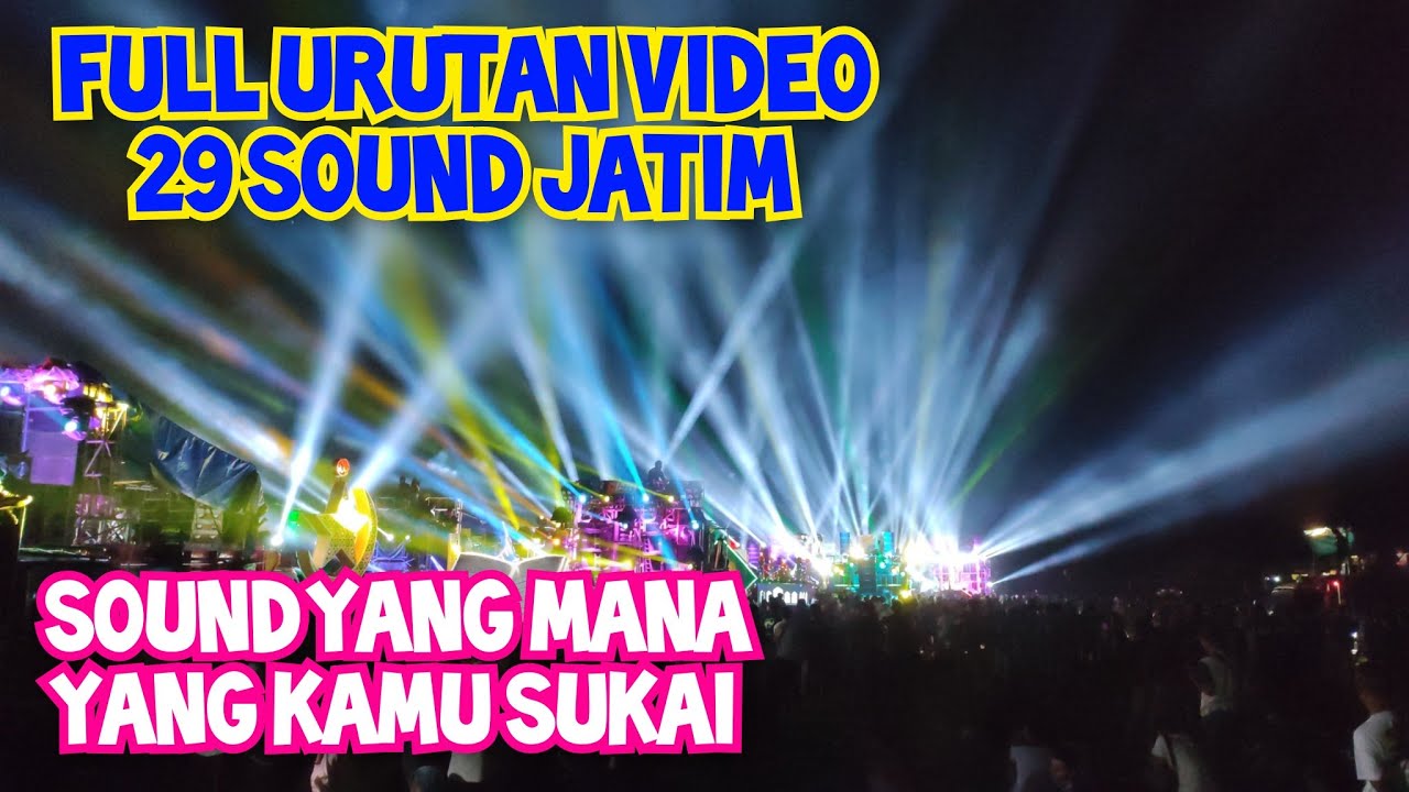29 PESERTA SOUND JATIM YANG IKU TAKBIR DI BLINGOH JEPARA. FULL CUPLIKAN VIDEO.