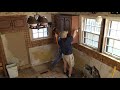Kitchen Demolition - Removing the Cabinets