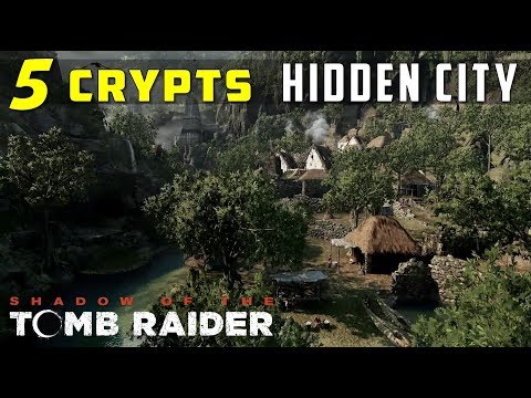 Crypts in Hidden City (Sarcophagus Location) - SHADOW OF THE TOMB RAIDER
