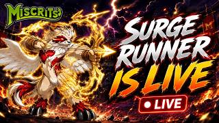 PA AND RA BATTLES | SURGE RUNNER IS LIVE | MISCRITS REBORN