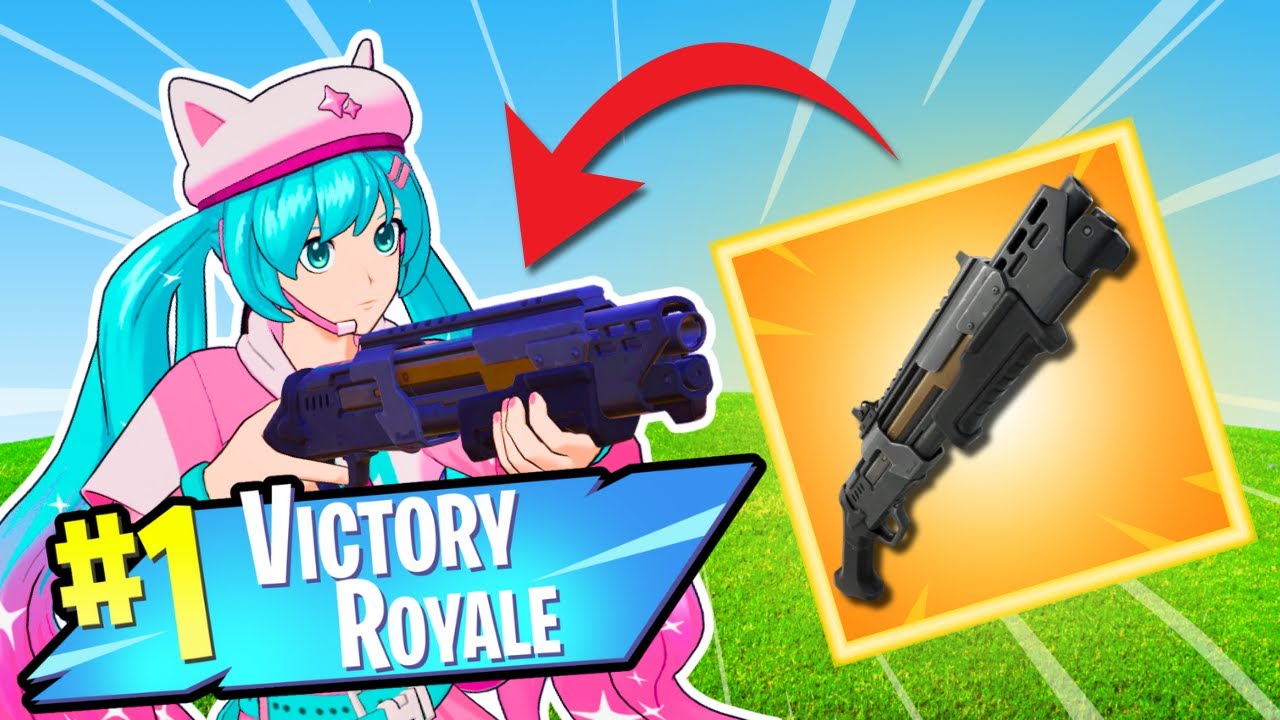 O DESAFIO SHOTGUN *ONLY* no FORTNITE