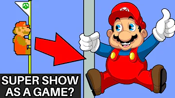 What if the Super Mario Bros Super Show was a Fully Animated Game?