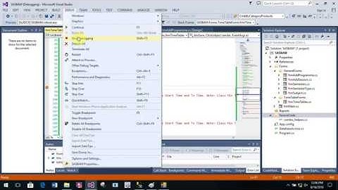 Attendance System By Using Finger Print Machine Part 46 Time Table Form in C# C Sharp
