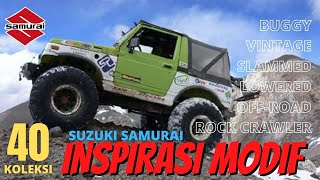 40 inspirasi modif suzuki katana samurai dari Jepang  - ceper offroad dan rock crawler