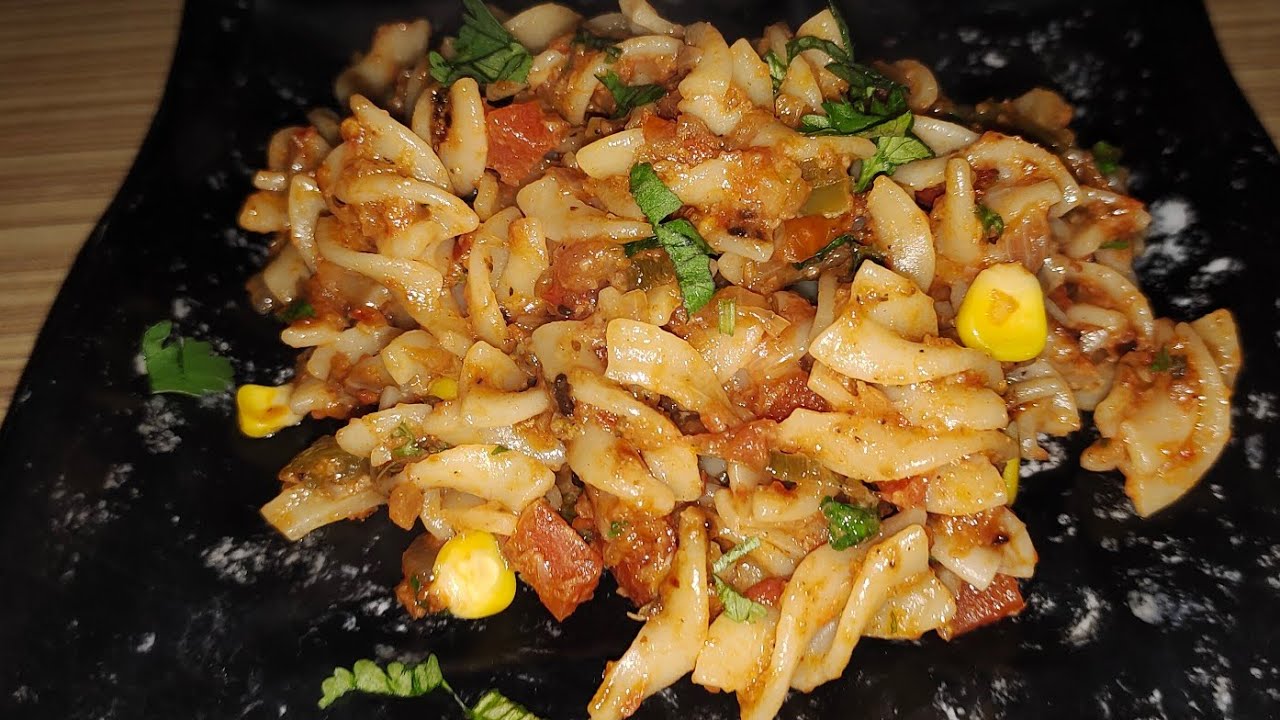 Masala Pasta Recipe Desi Masala Pasta Indian Style Pasta Recipe