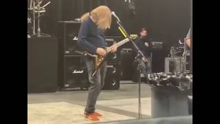 2020 january Megadeth rehearse for European tour [Poison Was The Cure]