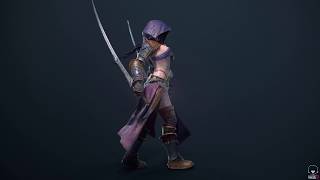 Dark Elf Assassin realtimeModel