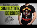 SIMULACION DE COLOR PARA SERIGRAFIA