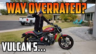 Way Overrated? Kawasaki Vulcan S 650 + 0-60mph, First Ride, Impressions