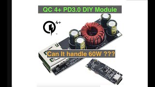 DIY QC 4+ 4.0 PD 3.0 Module Test