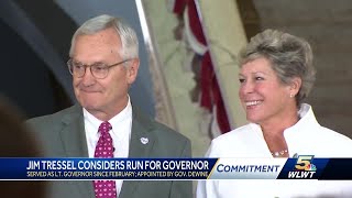 Report: Ohio Lt. Gov Jim Tressel considering a run for governor in 2026