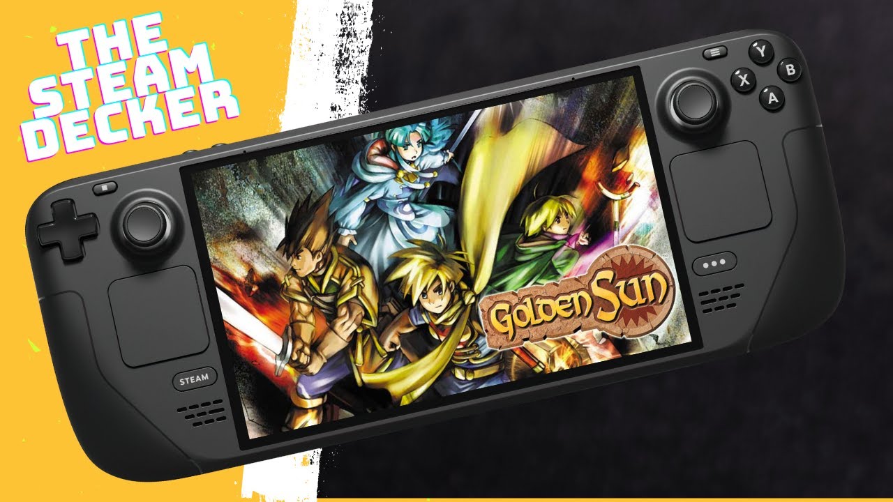 Golden Sun - Steam Deck GBA Emulation - YouTube