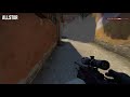 3k AWP no scope through smoke flick csgo inferno