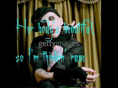 Mind of a Lunatic - Marilyn Manson ("B" side version) [Lyrics, Video w/ pic.]