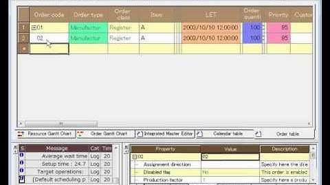 2g Creating a Proto2 - Production Scheduling Software Asprova, Hands on training
