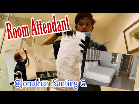 HOUSEKEEPING IN 5-STAR HOTEL | ROOM ATTENDANT || Jonathan Santing G.