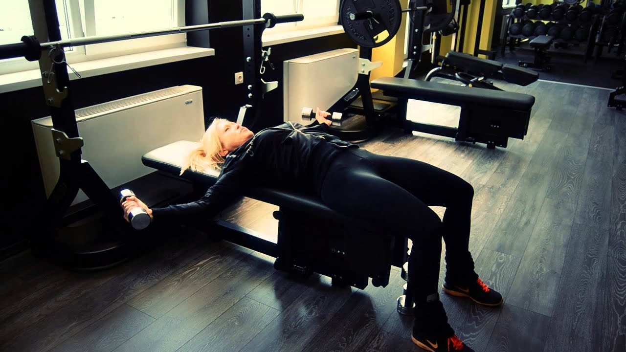 Tренировка за горна част / Workout for chest, back, arms and shoulders for women