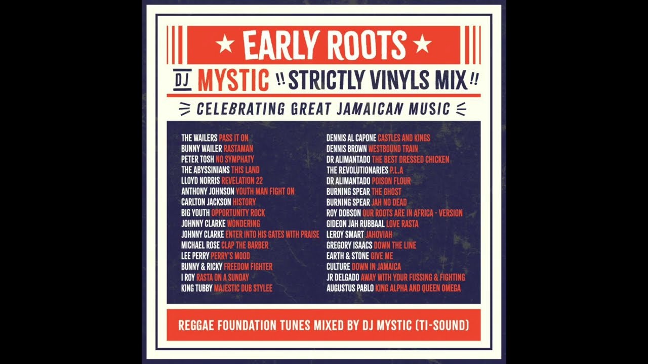 Early Roots Reggae  Selection Pt.1  Vinyl mix by DJ Mystic