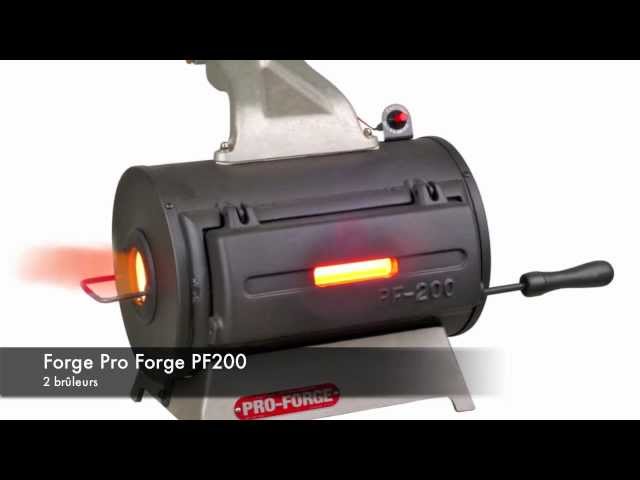Forge à gaz 200 Pro Forge, 2 brûleurs