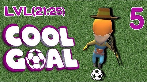 Cool Goal Gameplay from Level 21 to Level 25 | Cool Goal Walkthrough | Gameawy