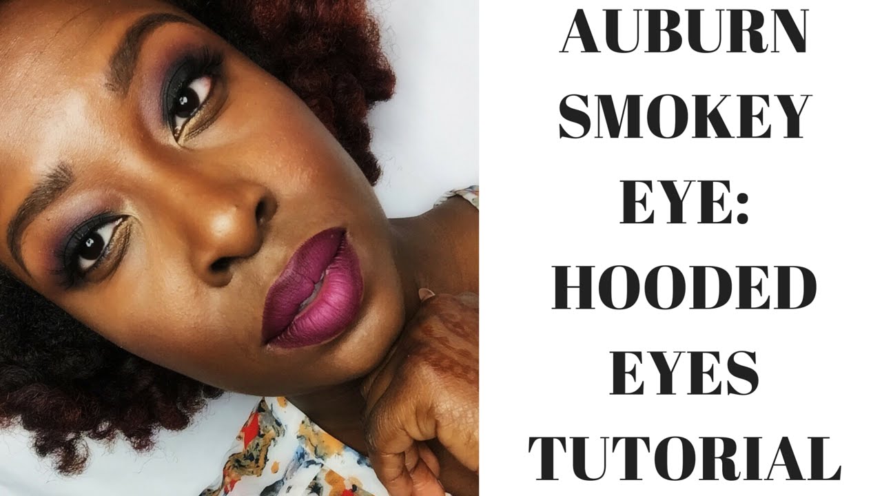 Auburn Smokey Eye feat. SUVA BEAUTY (HOODED EYES) makeup artist