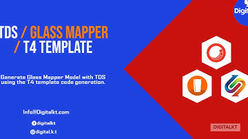 Generate Glass Mapper C# Class Using T4 Template Code Generation