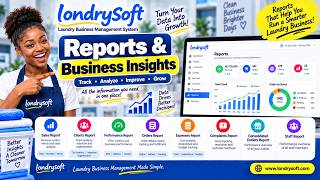 Reports & Business Insights: Track Sales, Clients, Orders, Expenses & Performance | LondrySoft