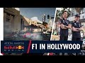 F1 on Hollywood Boulevard! | Max Verstappen and Alex Albon take to the streets of Los Angeles