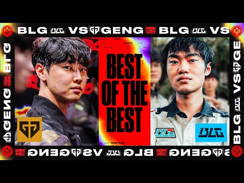 THE 2 BEST MIDLANERS IN THE WORLD FACE OFF - BLG VS GENG | MSI 2024