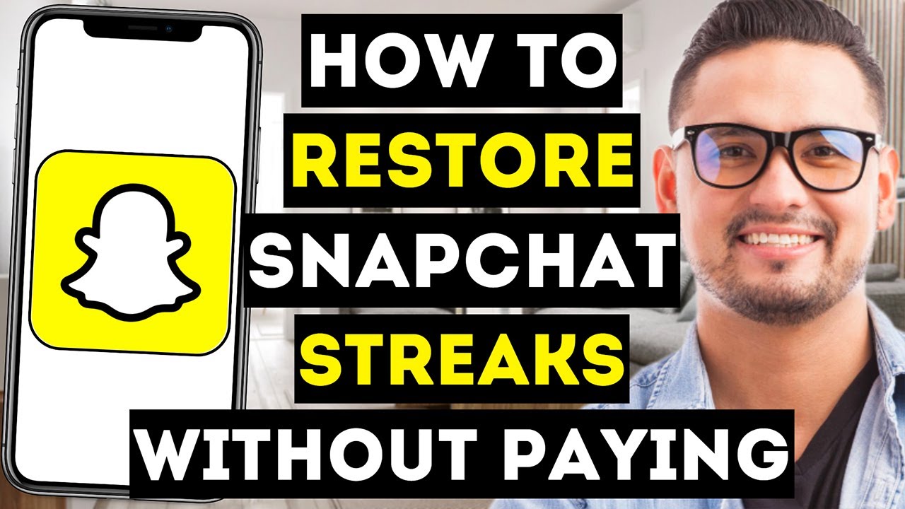 How To Restore Snapchat Streaks Without Paying (2024 Full Guide) - YouTube