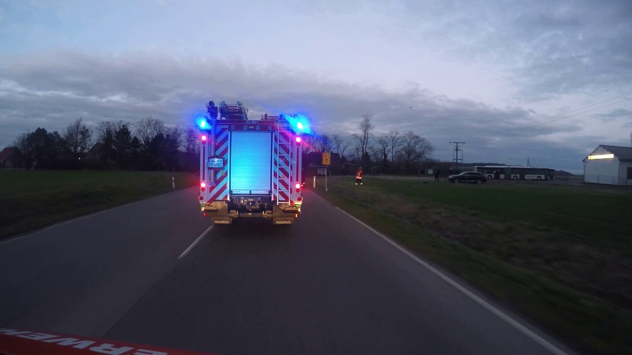Abholung HLF 20 Feuerwehr Hornburg