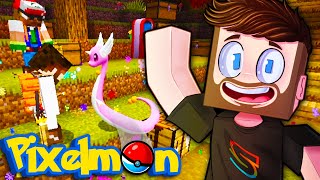 Evolving My First Shiny! - Pixelmon Kingdoms Episode 8 - Minecraft Pokemon Mod