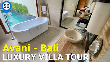 Seminyak Bali Luxury Hotel - Avani Resort -  2 Bedroom Villa Tour