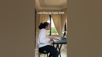 Thumbnail of Love Story by Taylor Swift #taylorswift #singer #cover #piano #sing #music #song #lovestory
