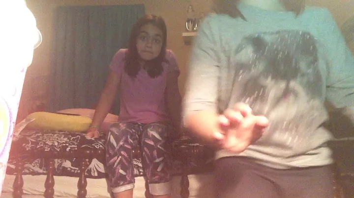 Doing a video with my best friend