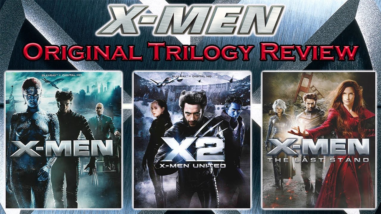 X-Men Original Trilogy Film Series Collection on Blu Ray (Review