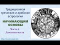 Традиционная астрология. Для начинающих. Основы. Астрологические дома. Часть 4.