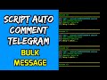 Script Termux Auto Komentar Telegram Channel | Bulk Message 2026
