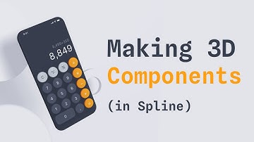 How to Create Components in 3D with Spline | Beginners Tutorial